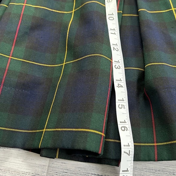 Dennis Plaid Vintage Pleated Navy Schoolgirl Uniform Juniors 7 - Picture 5 of 7
